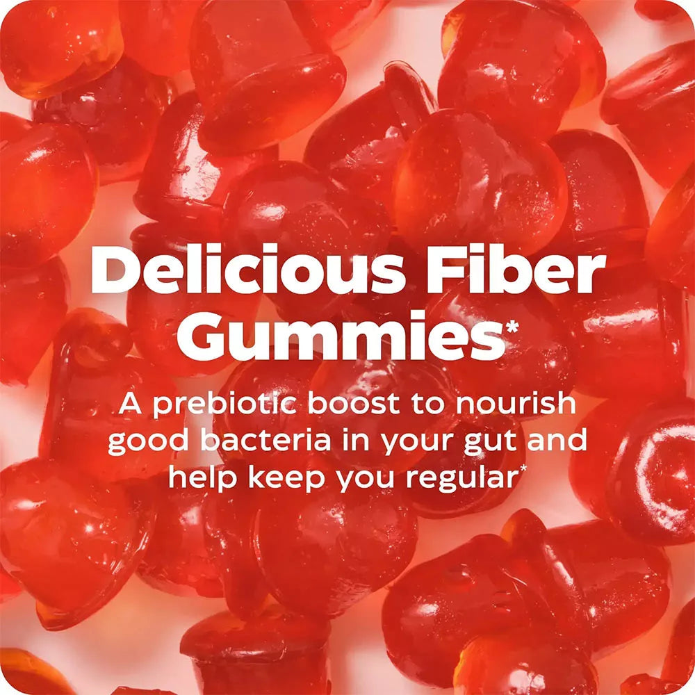 Enzymedica Fiber+ Gummies (90 Gummies, Blood Orange)