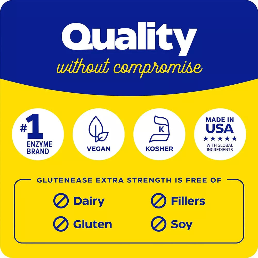 Enzymedica GlutenEase® Extra Strength (60 Capsules)