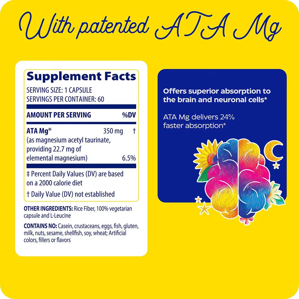 Enzymedica Magnesium Mind (120 Capsules)