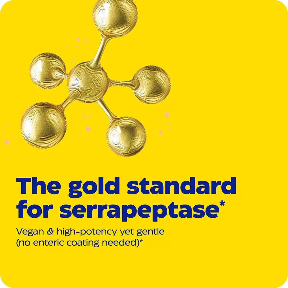 Enzymedica SerraGold® (120 Capsules)