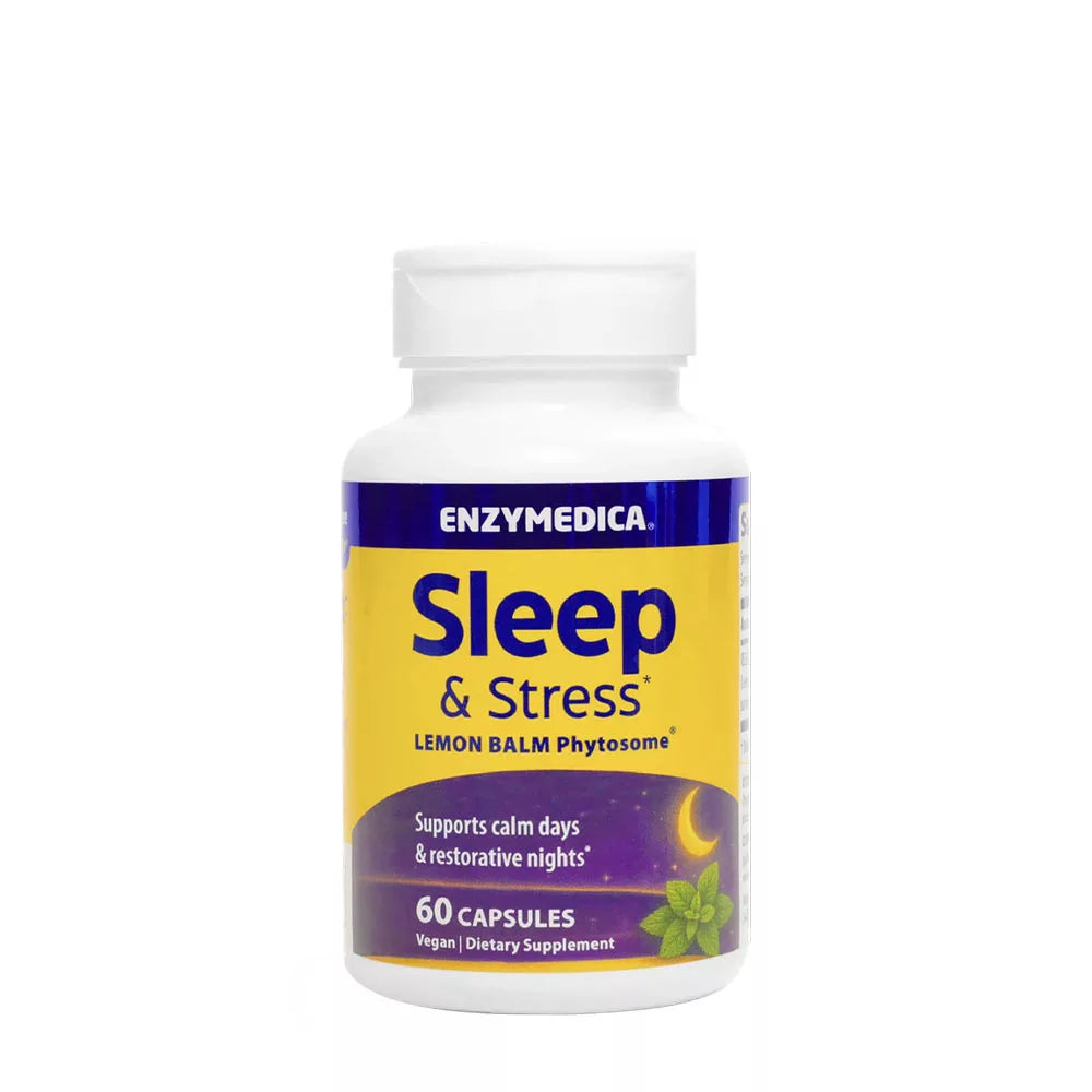 Enzymedica Sleep & Stress Lemon Balm Phytosome® (60 Capsules)