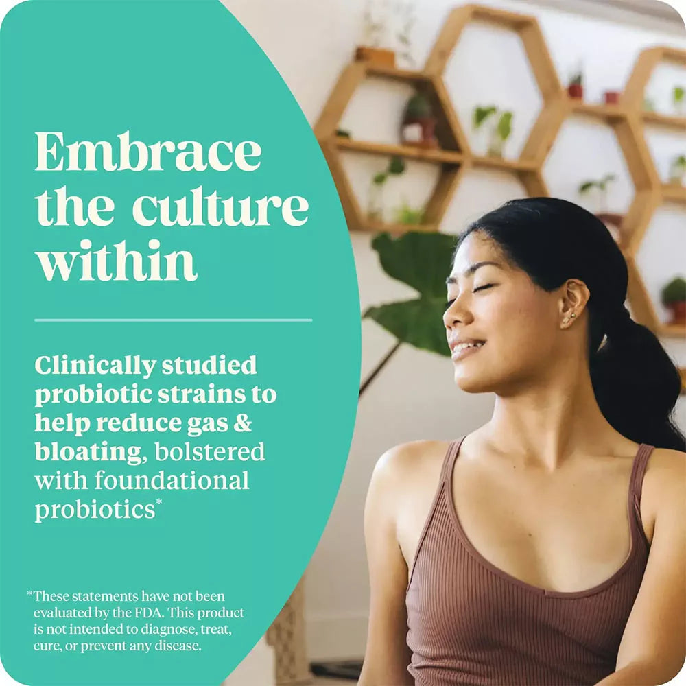 Enzymedica SubCulture™ Probiotic for Bloat (30 Capsules)
