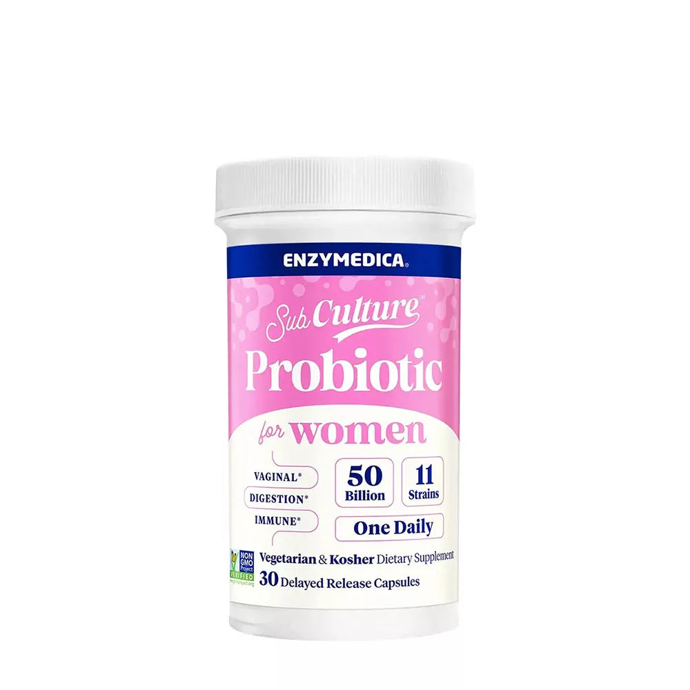Enzymedica SubCulture™ Probiotic for Women (30 Capsules)