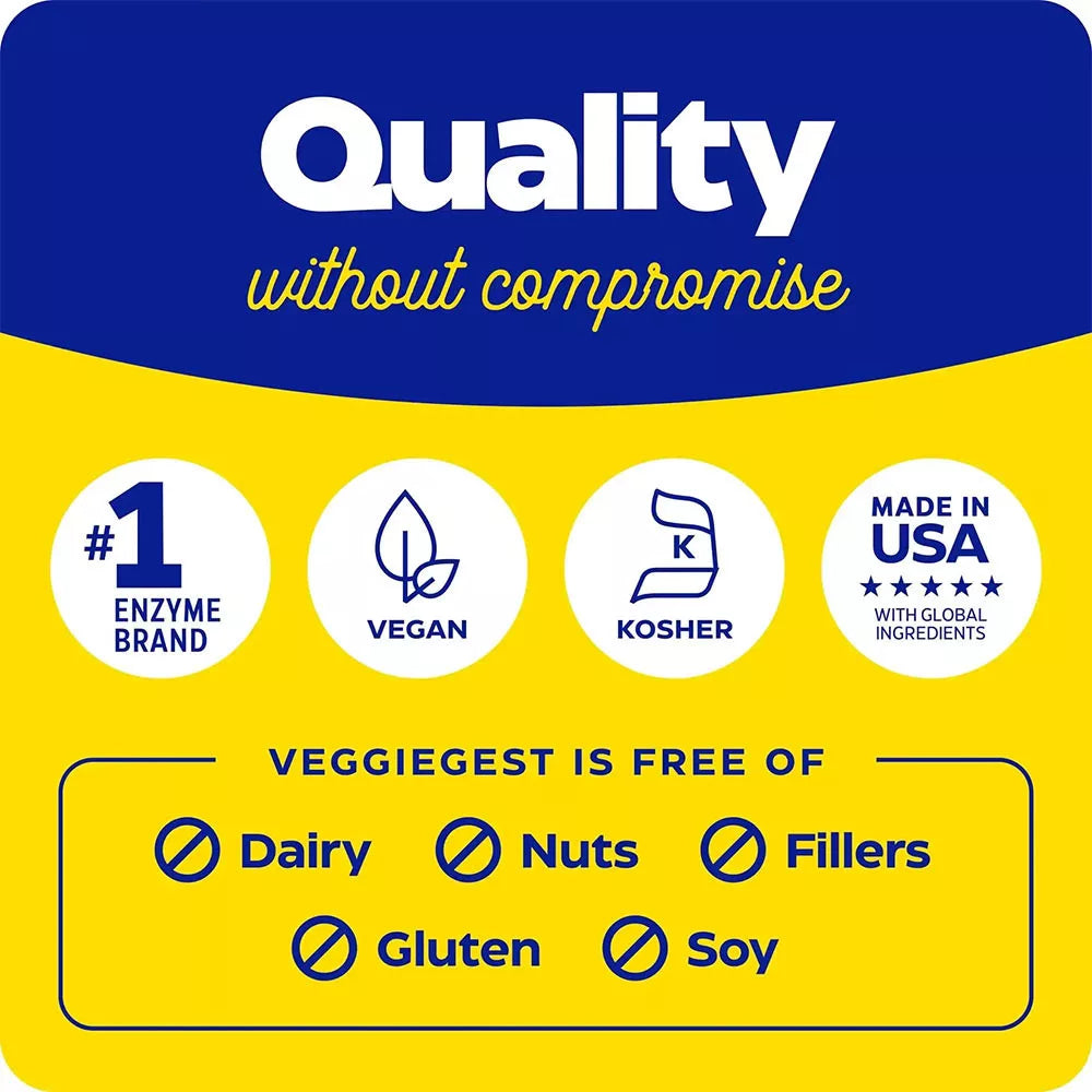 Enzymedica VeggieGest® (90 Capsules)