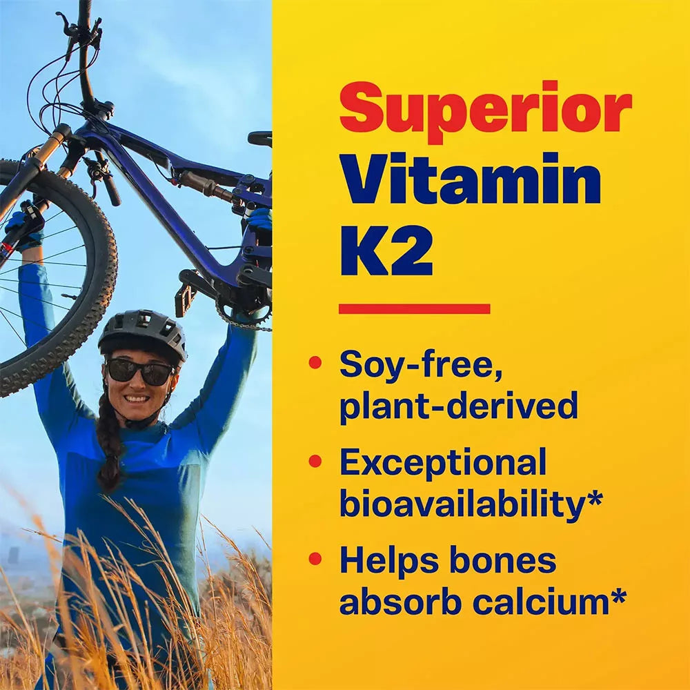 Enzymedica Vitamin D3 + Vitamin K2 (60 Capsules)