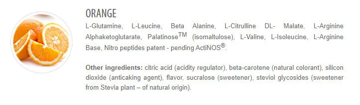 Extrifit Actinox Nitro Peptides (620 g, Orange)