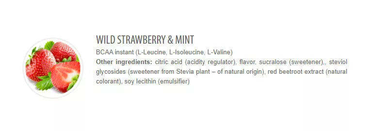 Extrifit BCAA Instant (300 g, Strawberry Mint)
