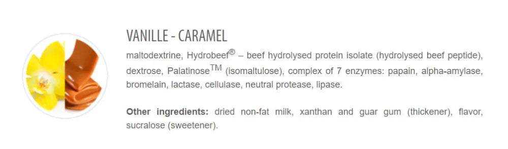 Extrifit Beefmass (3000 g, Vanilla Caramel)
