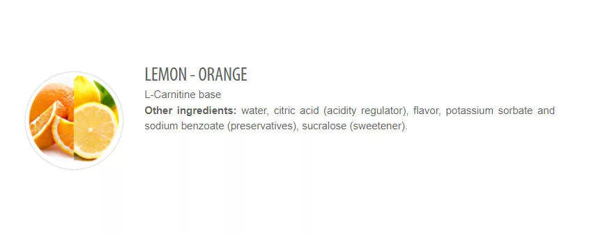Extrifit Carni Liquid 120,000 mg (1000 ml, Lemon Orange)