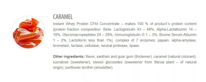 Extrifit CFM Instant Whey 80 (1000 g, Caramel)