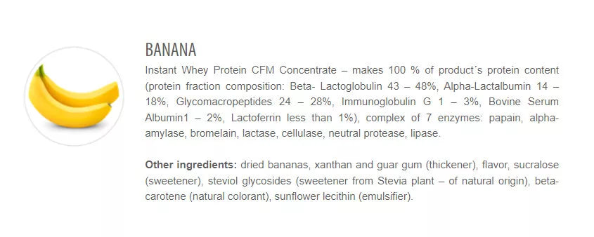 Extrifit CFM Instant Whey 80 (2270 g, Banana)