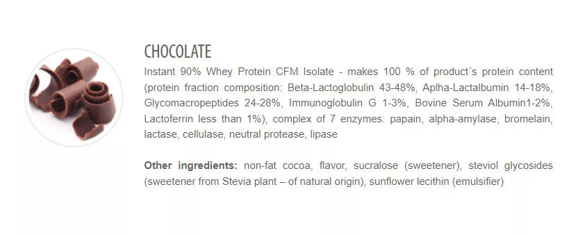 Extrifit Iso 90 CFM Instant Whey (1000 g, Chocolate)