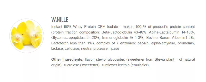 Extrifit Iso 90 CFM Instant Whey (1000 g, Vanilla)