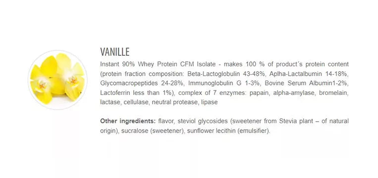 Extrifit CFM Instant Whey Isolate 90 (2000 g, Vanilla)