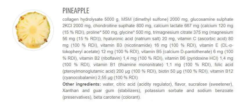 Extrifit Flexain Joint Guard (1000 ml, Pineapple)