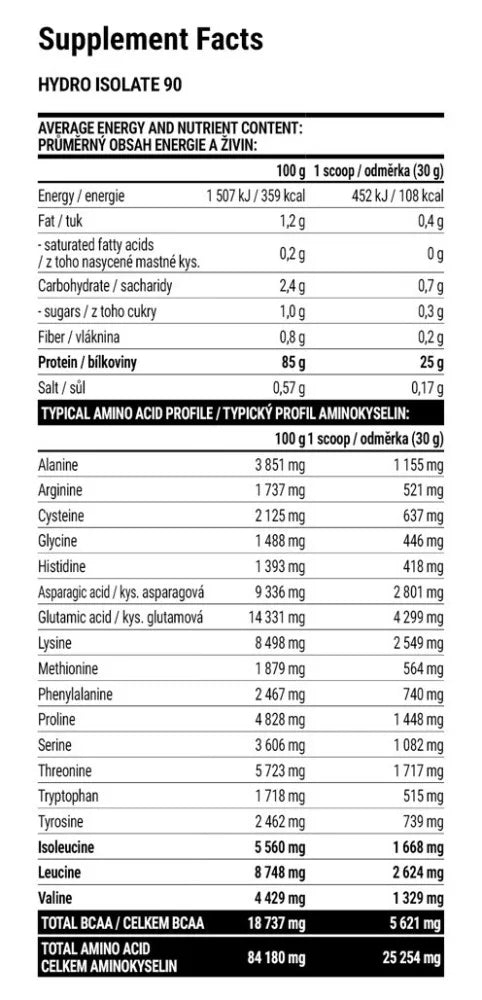Extrifit Hydro Isolate 90 (1000 g, Vanilla)