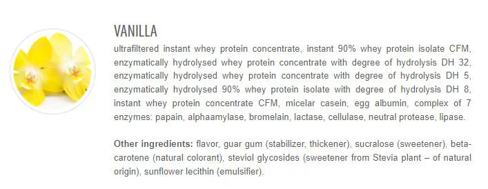 Extrifit Long 80 Multiprotein (1000 g, Vanilla)