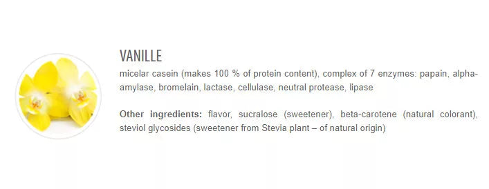 Extrifit Micelar Casein (2000 g, Vanilla)