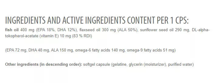 Extrifit Omega 3-6-9 (100 Capsules)