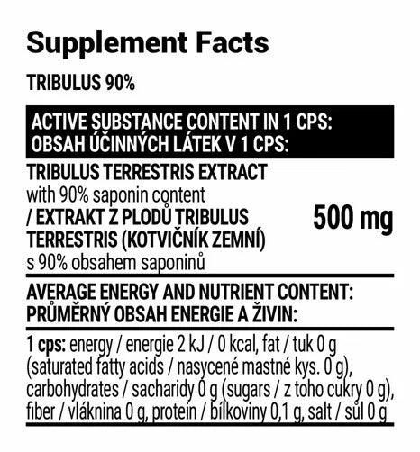 Extrifit Tribulus 90% (100 Capsules)