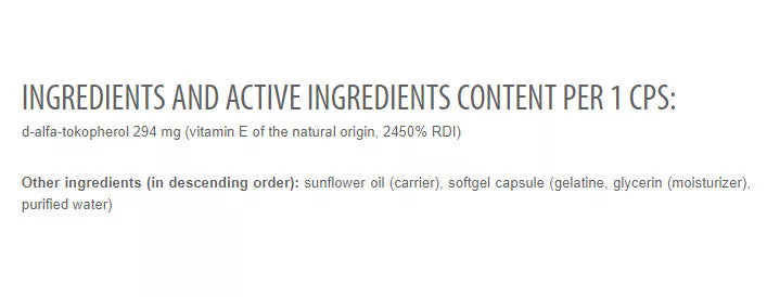 Extrifit Vita-E 400IU (100 Capsules)