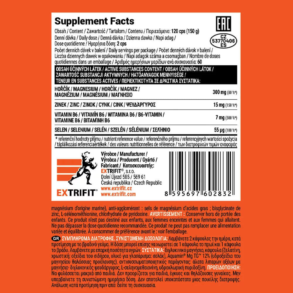 Extrifit ZMB 6 (120 Capsules)