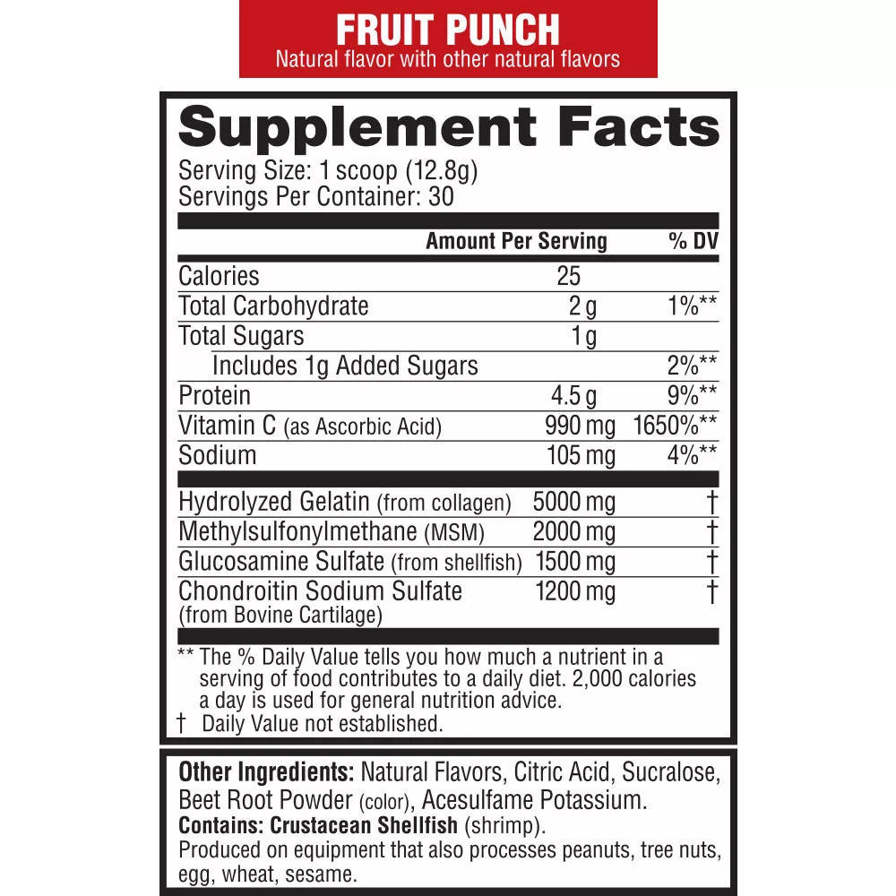 Labrada ElastiJoint® (384 g, Fruit Punch)