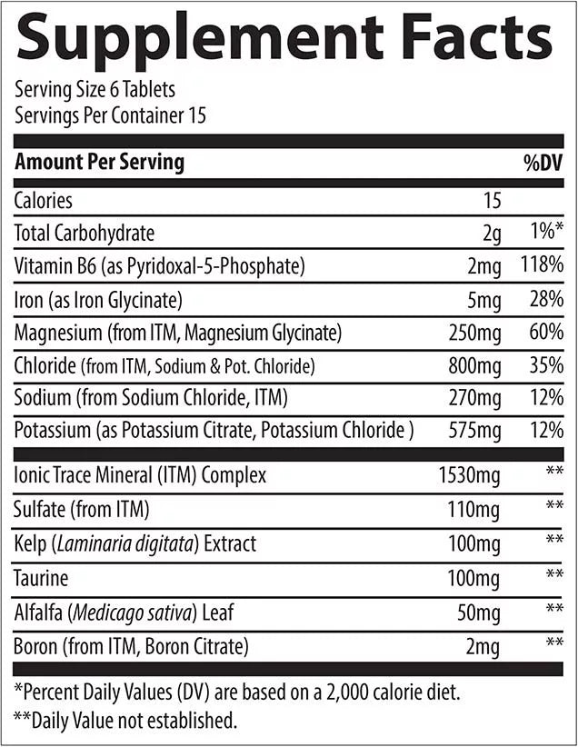 Trace Minerals Electrolyte Stamina (90 Tablets)
