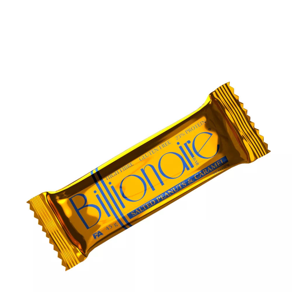 FA - Fitness Authority Billionaire Bar (45 g, Salted Peanut & Caramel)