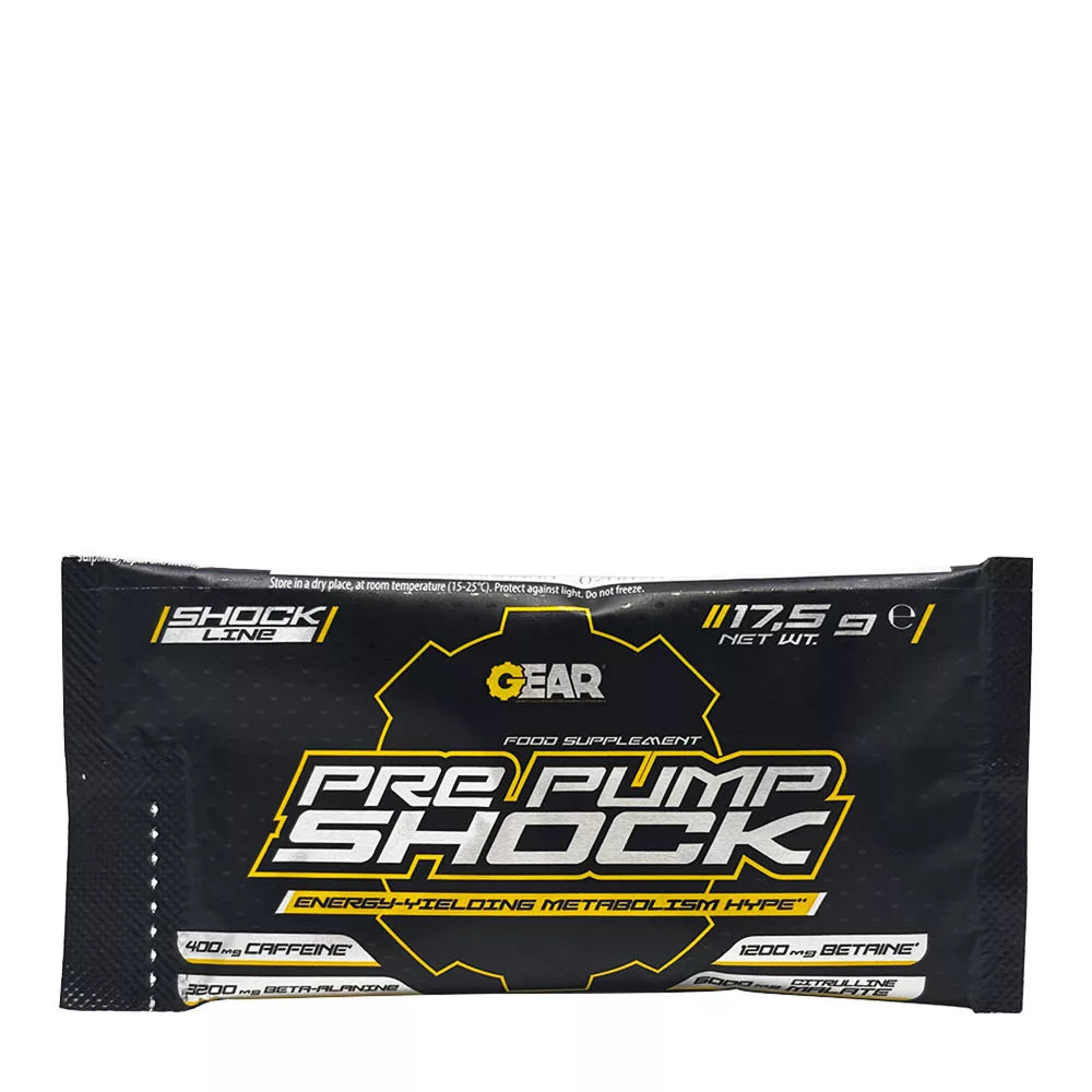 FA - Fitness Authority Gear Pre Pump Shock Sample (1 Sachet, Fruit Massage)