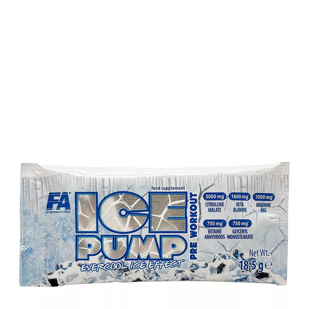 FA - Fitness Authority Ice Pump Pre Workout Sample (1 Sachet, Mango Passion Fruit)