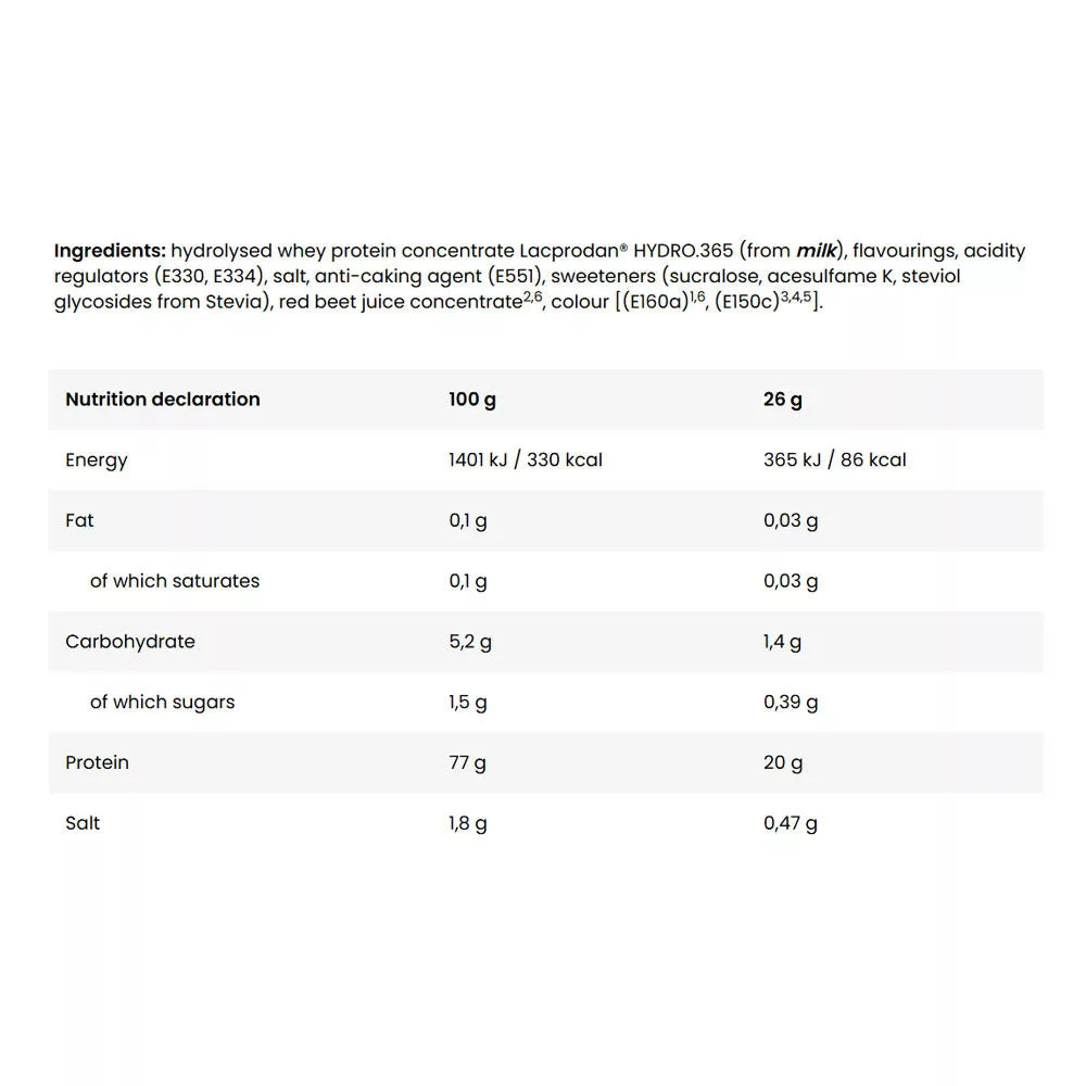 FA - Fitness Authority NAPALM® Hydro Whey Clear Sample (26 g, Lemon Iced Tea)