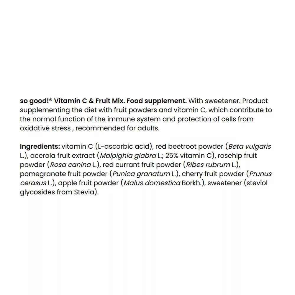 FA - Fitness Authority so good!® Vitamin C & Fruit Mix Sample (2 g)