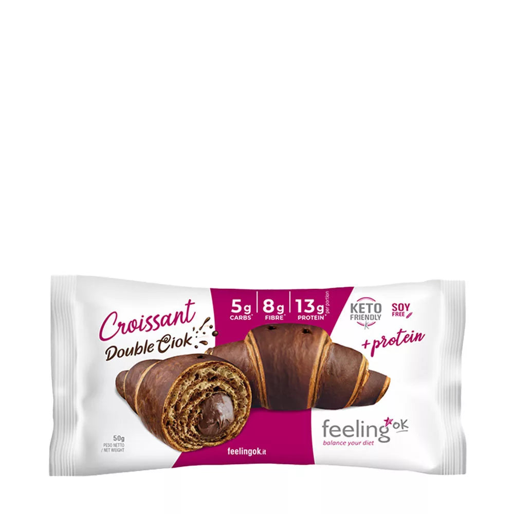 FeelingOK High Protein Croissant (50 g, Double Chocolate)