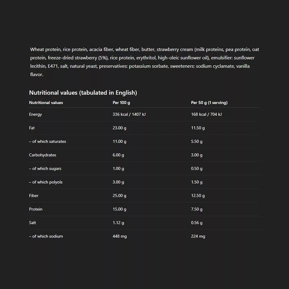 FeelingOK Strawberry Cream-Filled Croissant (50 g)