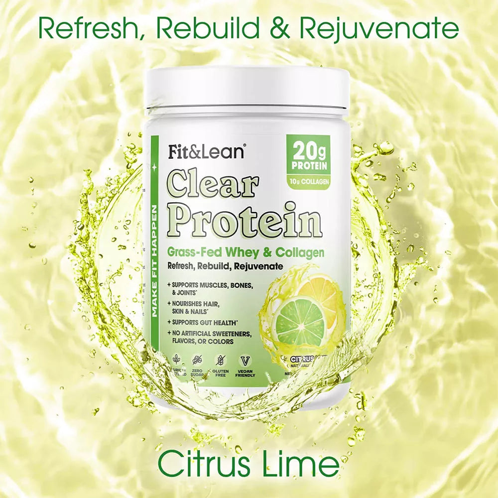 Fit & Lean Clear Protein (474 g, Citrus Lime)