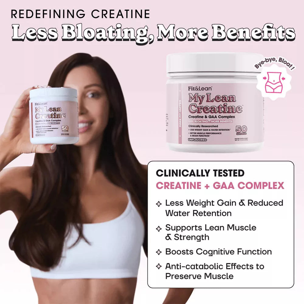 Fit & Lean My Lean Creatine (183 g, Rainbow Sherbert)