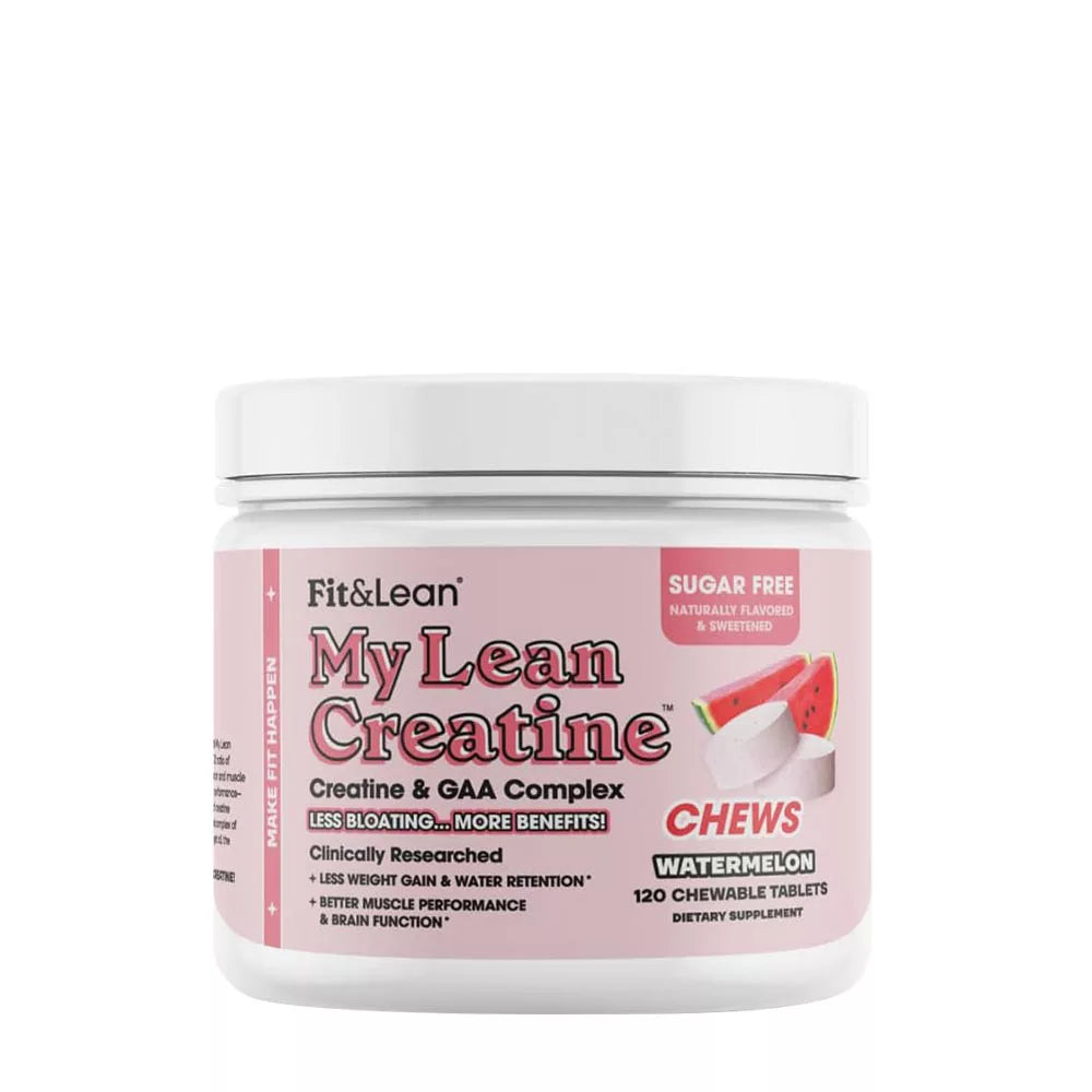 Fit & Lean My Lean Creatine (120 Chewables, Watermelon)
