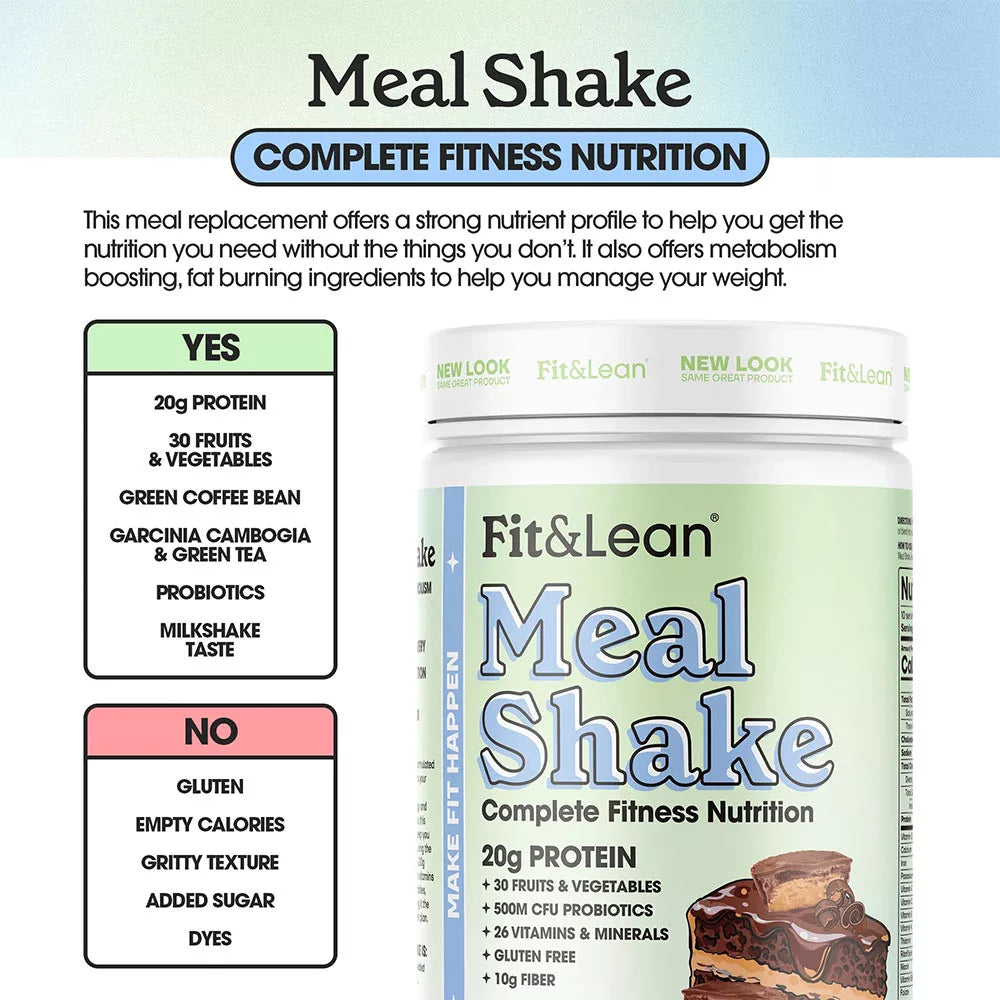Fit & Lean Meal Shake (365 g, Strawberry Shortcake)