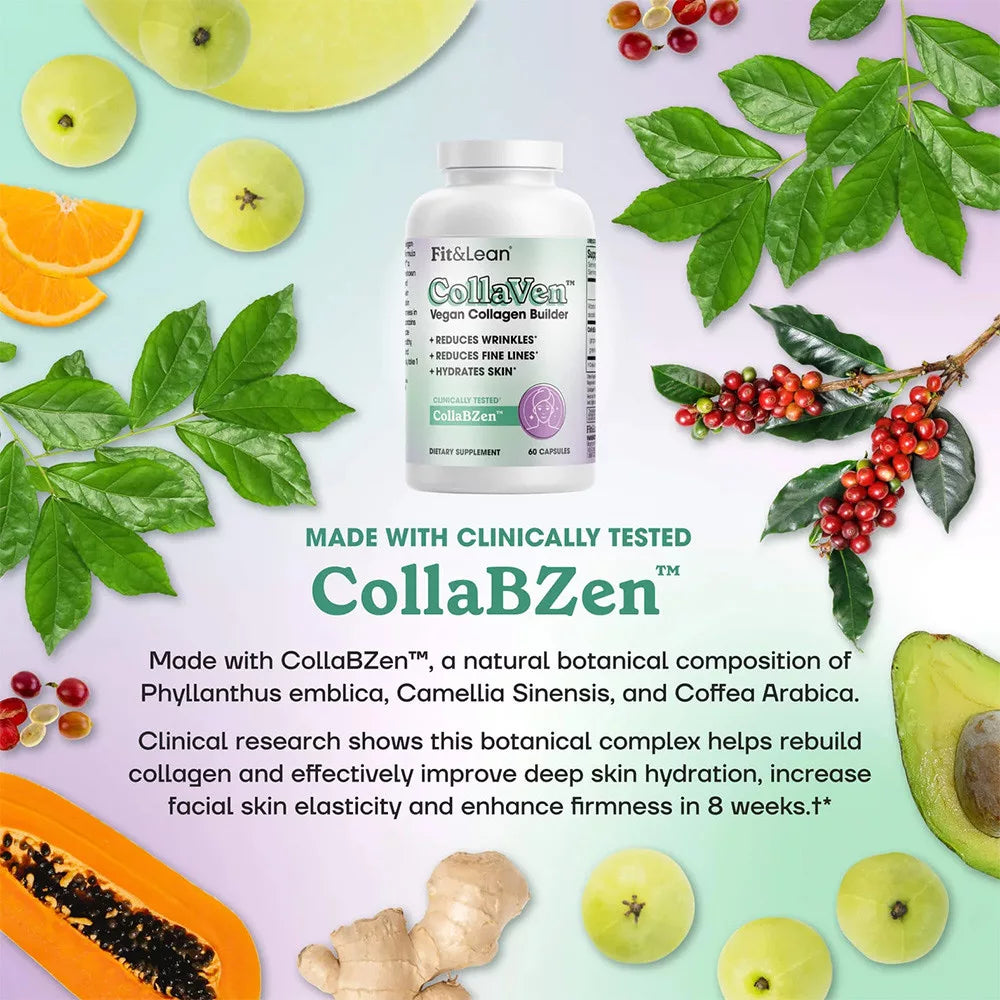 Fit & Lean CollaVen - Vegan Collagen Builder (60 Capsules)