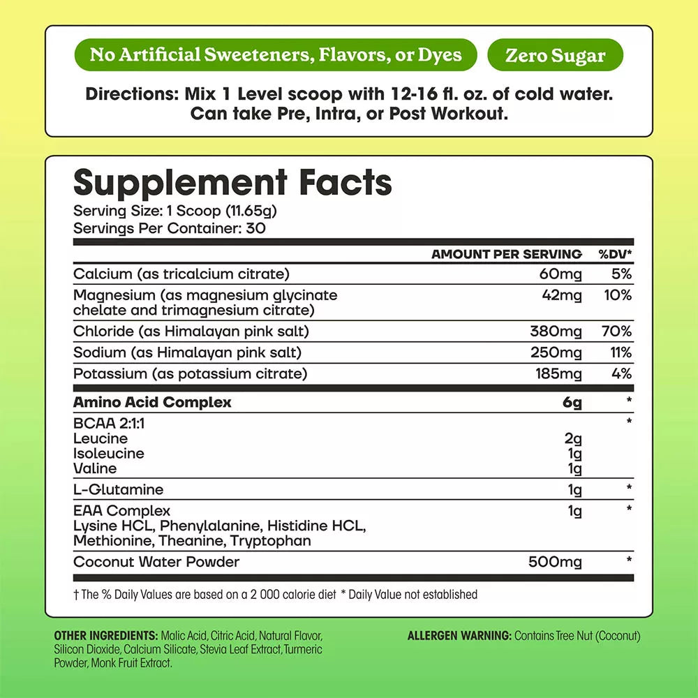Fit & Lean Amino Hydration (350 g, Citrus Lime)
