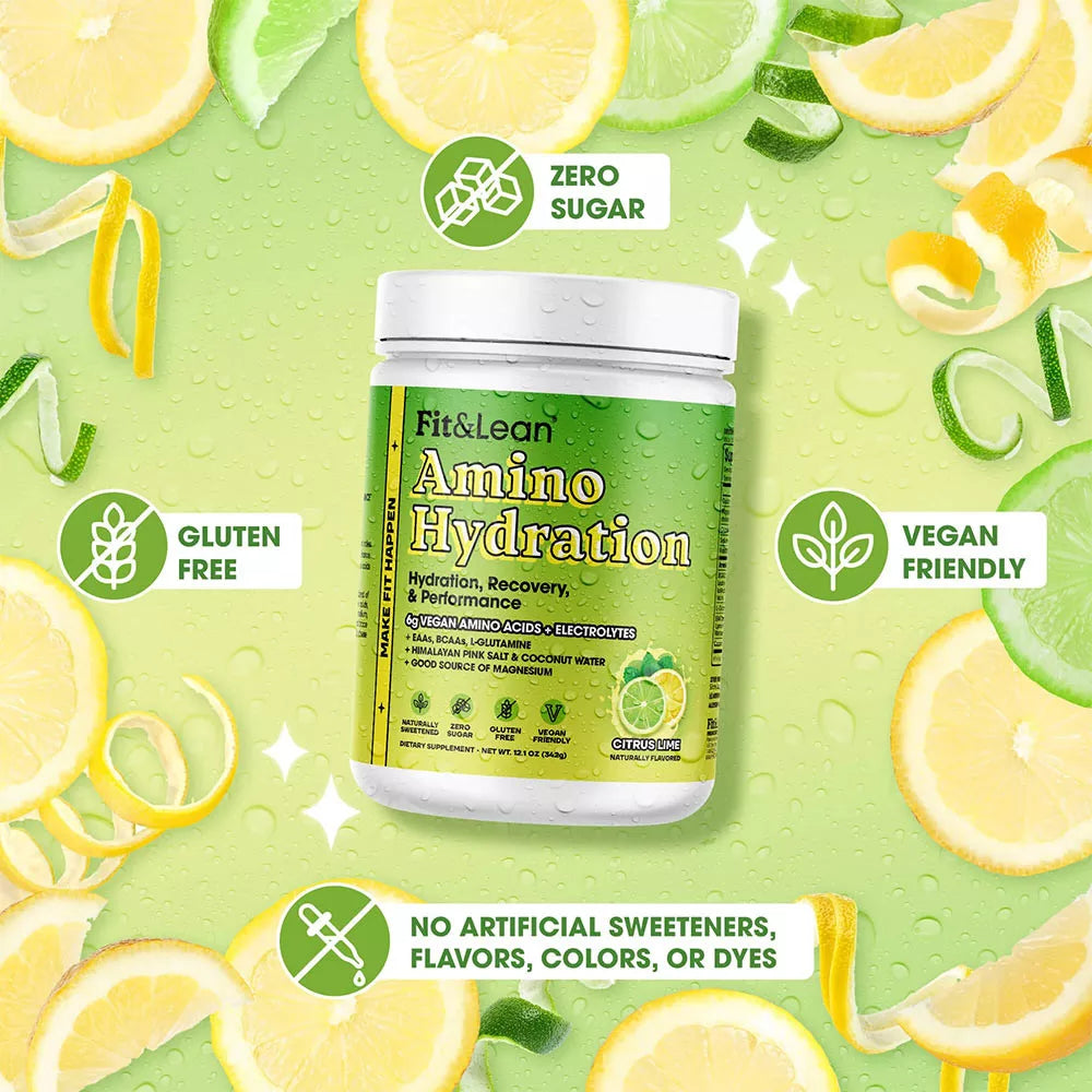 Fit & Lean Amino Hydration (350 g, Citrus Lime)