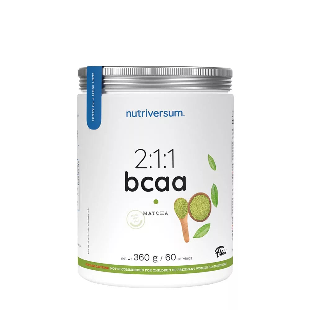 Nutriversum 2:1:1 BCAA (360 g, Matcha)