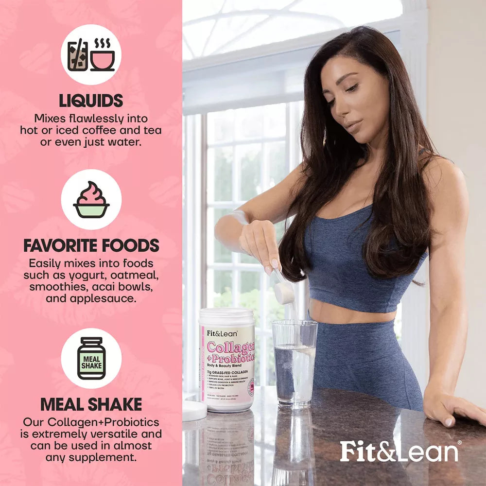 Fit & Lean Collagen Probiotics (358 g, Unflavored)