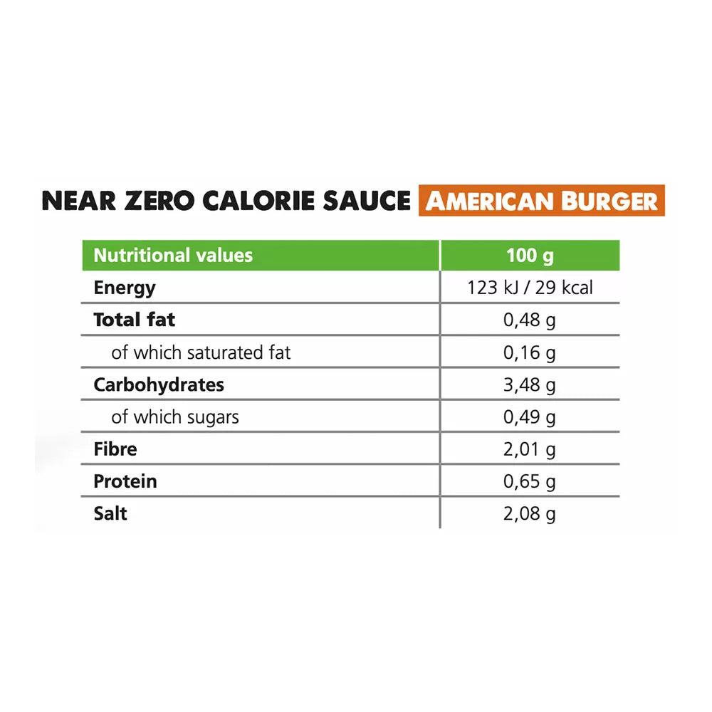 Forpro Near Zero Calorie Sauce (375 ml, American Burger)