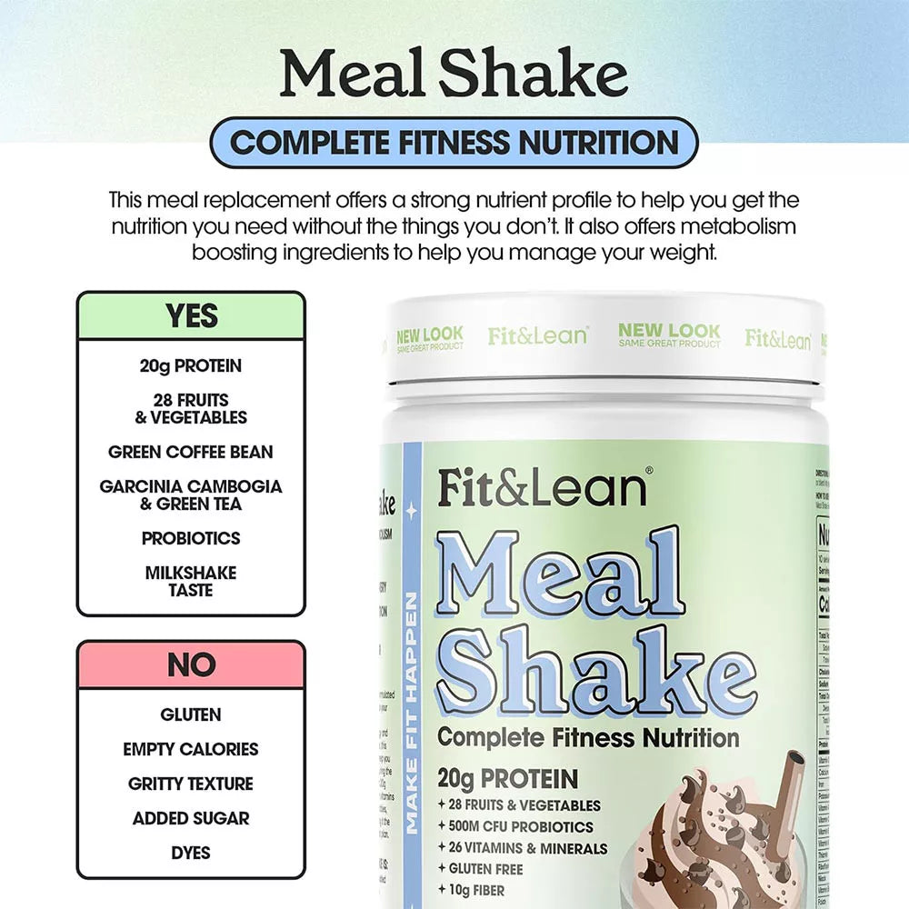 Fit & Lean Meal Shake (450 g, Chocolate Milkshake)