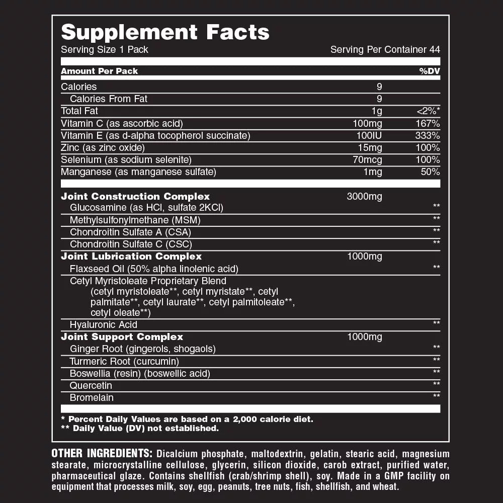 Universal Nutrition Animal Flex (44 Packs)