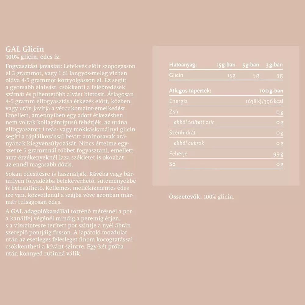 GAL Glycine Powder (250 g)
