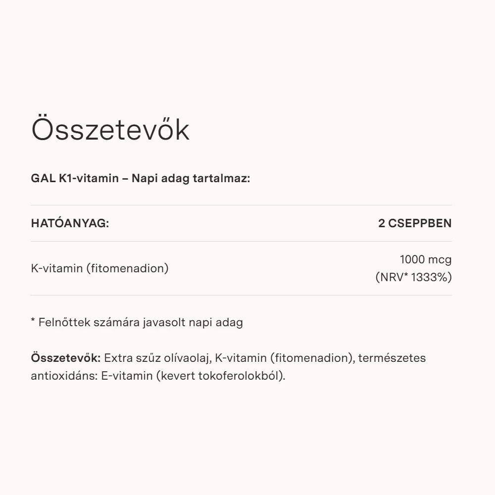 GAL K1-Vitamin drops (30 ml)