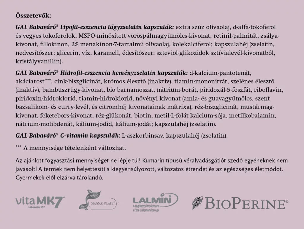 GAL Vitamins for Pregnant Women (30 Servings)